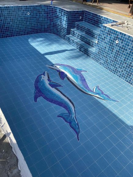 Luxury swimming pool and outdoor tiling in Kigali