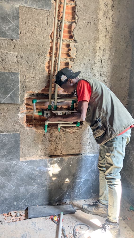 Daily site progress inspection